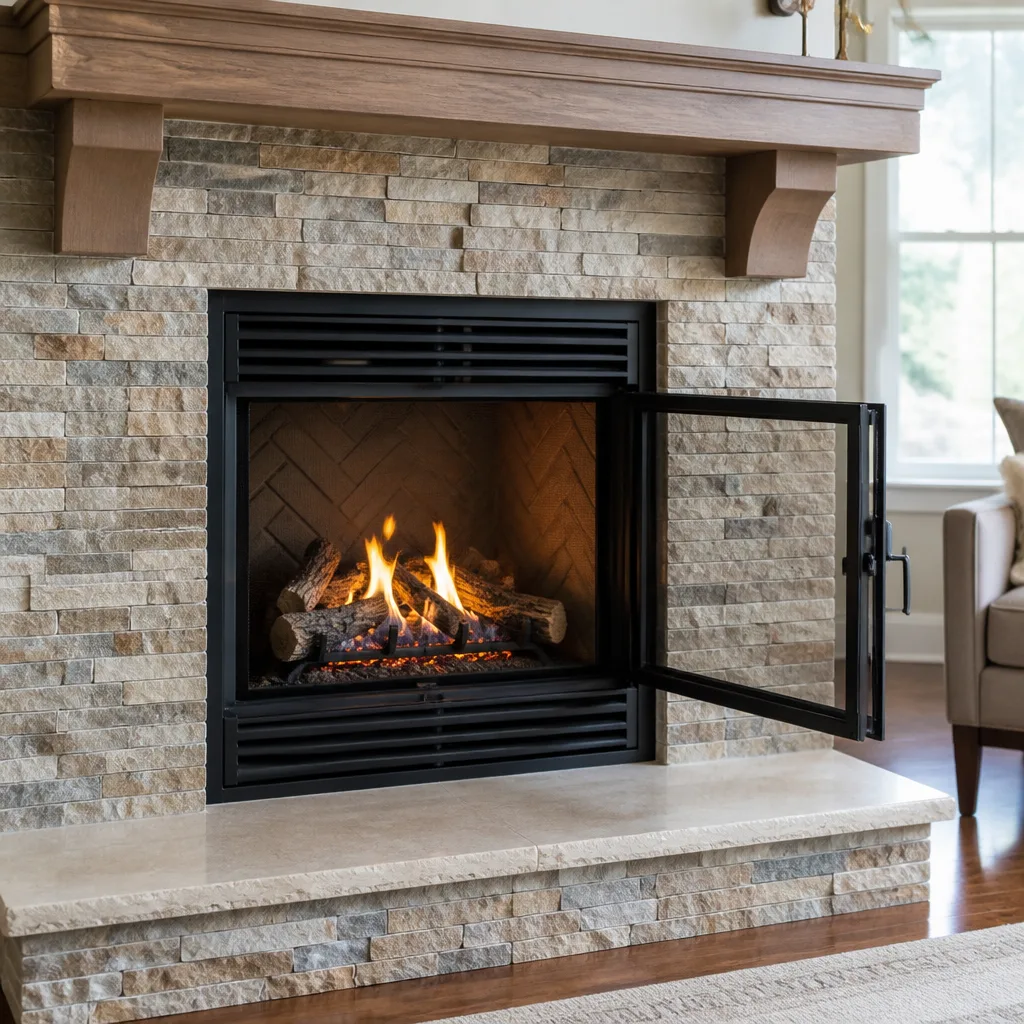Gas fireplace service